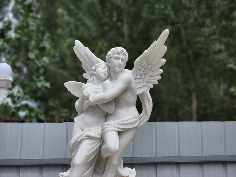 Psissa and Cupid statue-Trevi Statue 