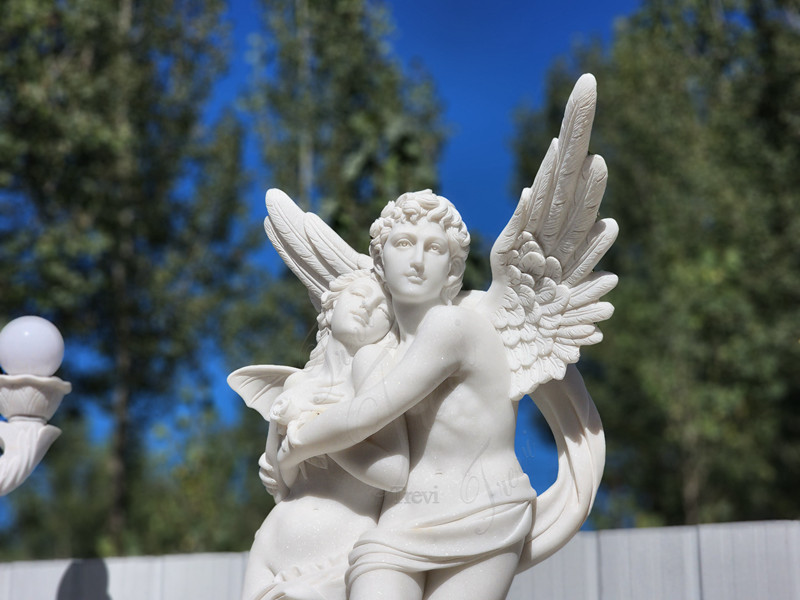 Psissa and Cupid statue-Trevi Statue