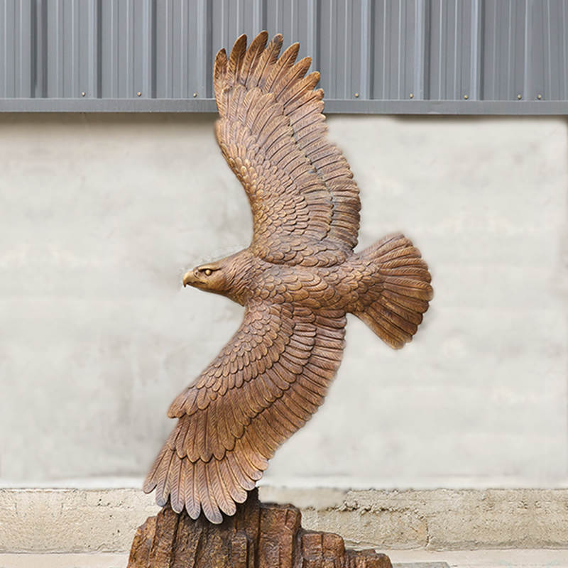 bronze eagle sculpture-Trevi Sculpture1