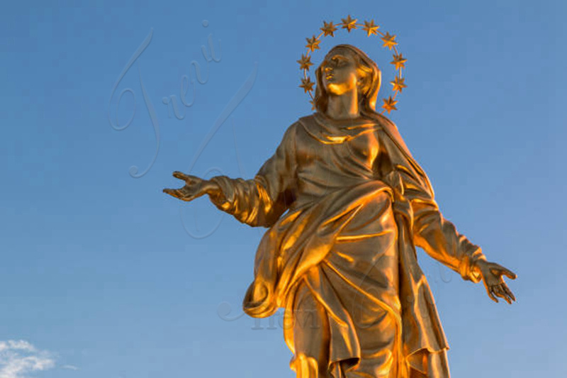 bronze religious sculpture-Trevi statue