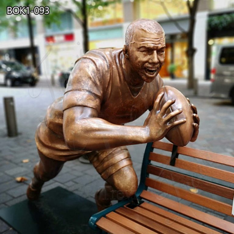 bronze rugby player-Trevi Statue