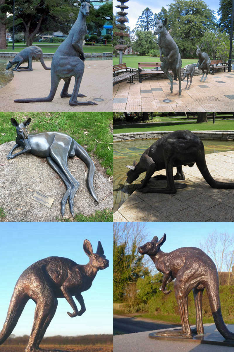 kangaroo garden sculpture - Trevi Statue