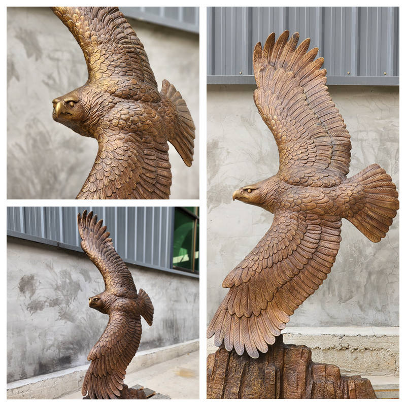 large bronze eagle statue-Trevi Sculpture