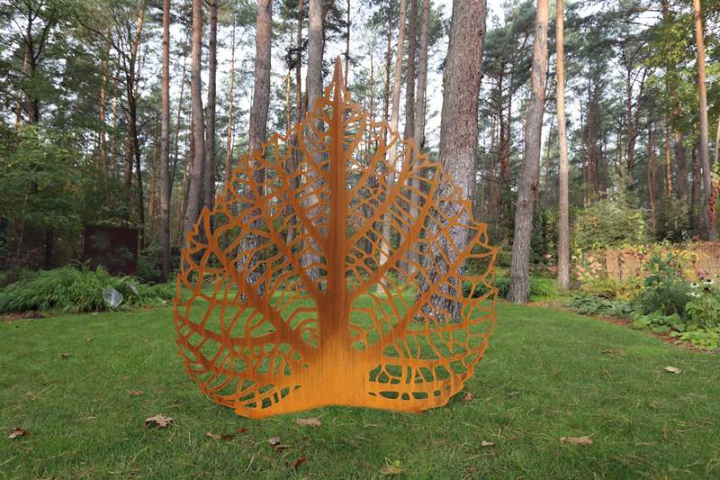 stainless steel tree sculpture-Trevi Sculpture-03