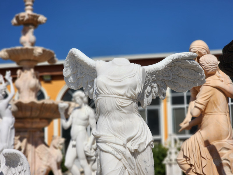 winged victory statue-Trevi Statue