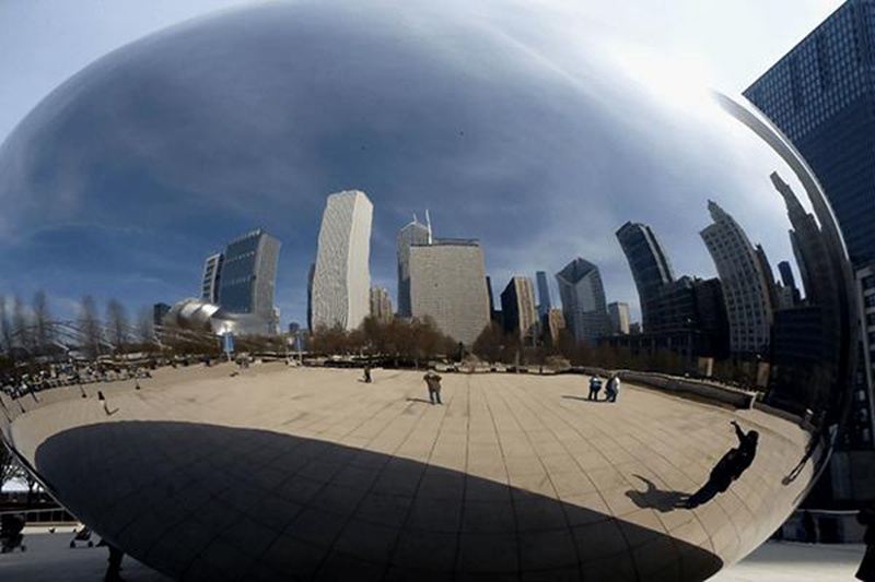 Cloud gate-Trevi Sculpture