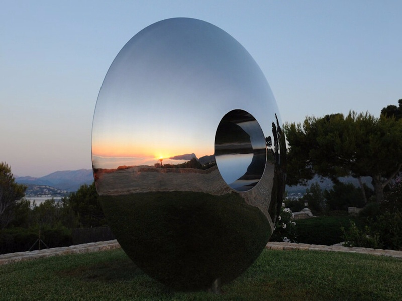Steel eye-01-Trevi Sculpture