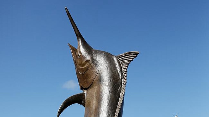 bronze marlin sculpture-01