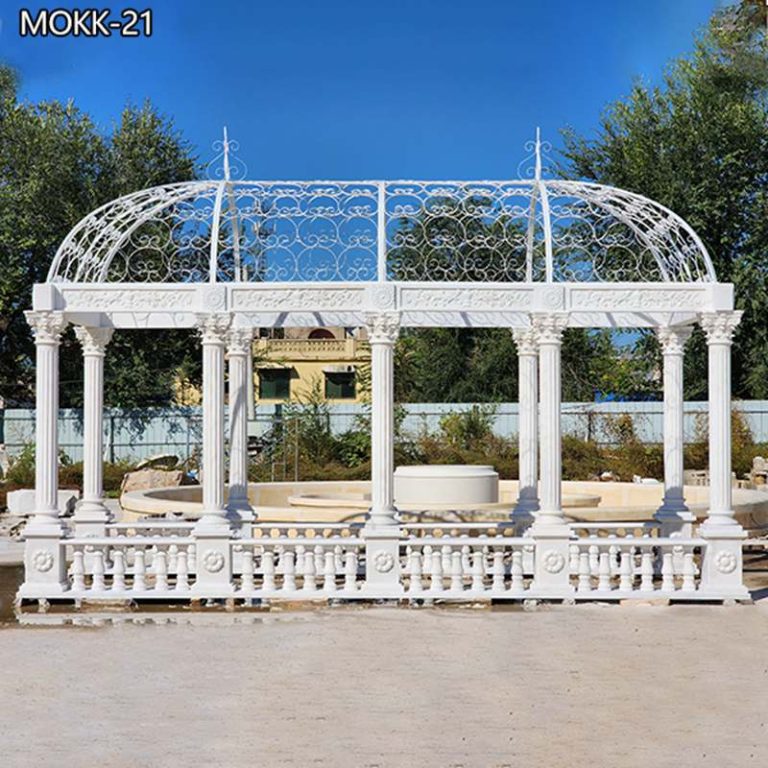marble gazebos for sale-Trevi Sculpture