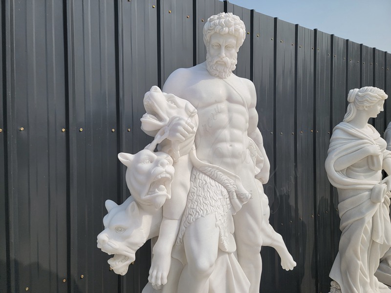 marble greek statue-03-Trevi Statue