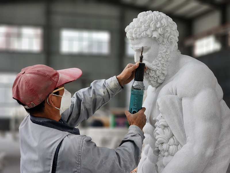 professional carving technique in Trevi Factory-Trevi Statue