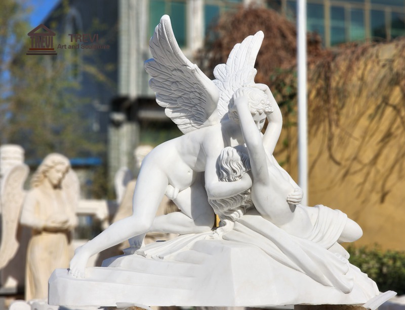 Cupid and Psyche-Trevi Statue