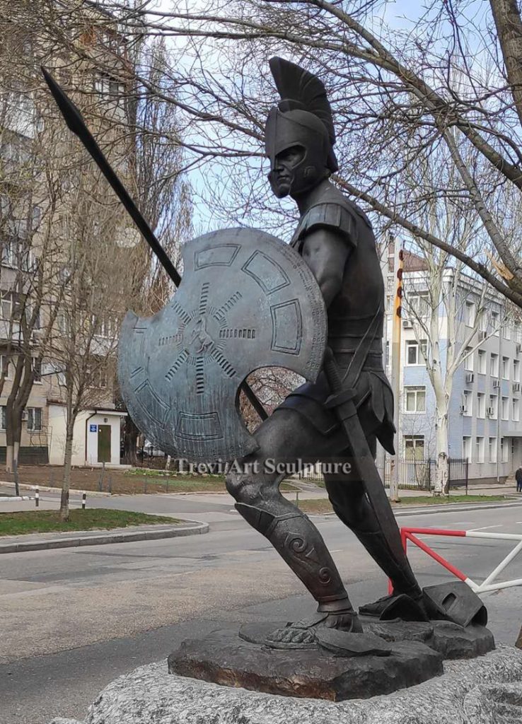 bronze Spartan statue feedback