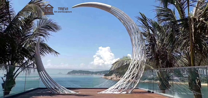 creative ring sculpture