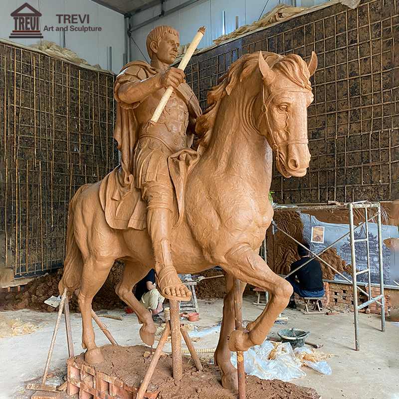 famous bronze horse sculpture