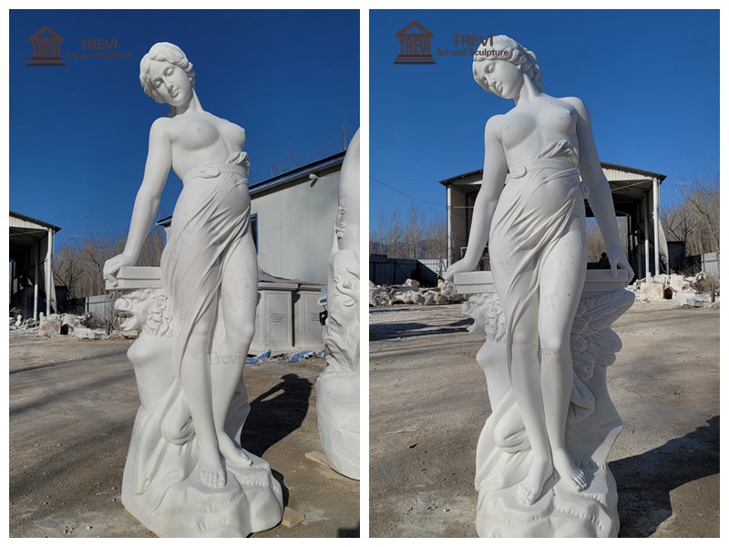 famous greek marble statues-02-Trevi Statue
