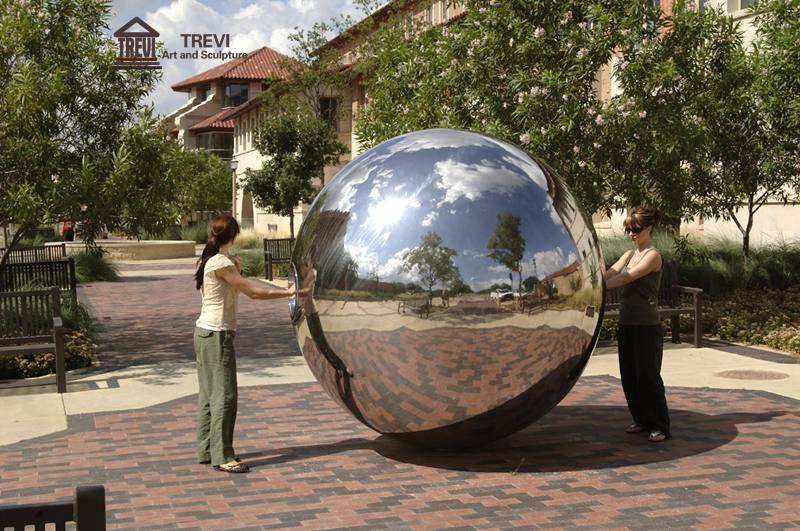 large stainless steel ball sculptures-02-Trevi Sculpture