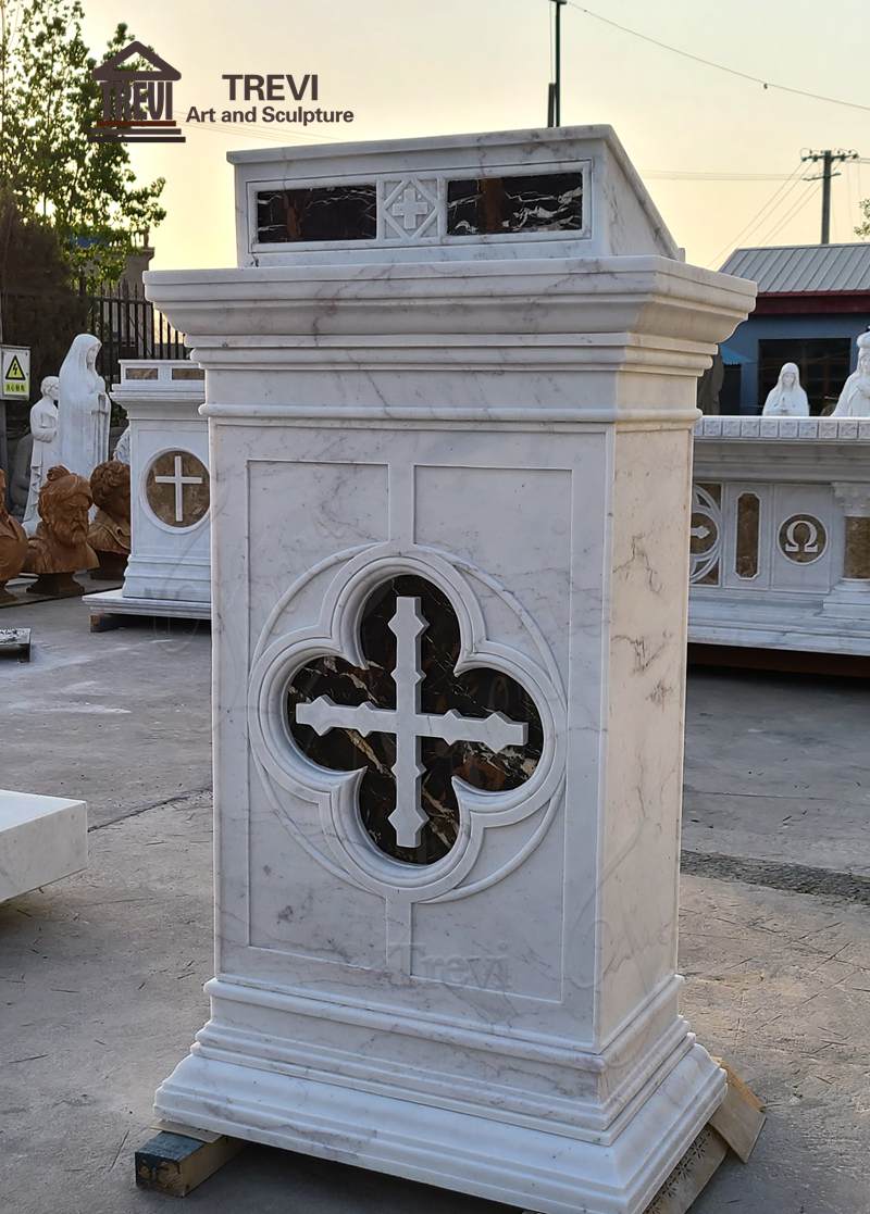 marble church podium-01-Trevi Sculpture