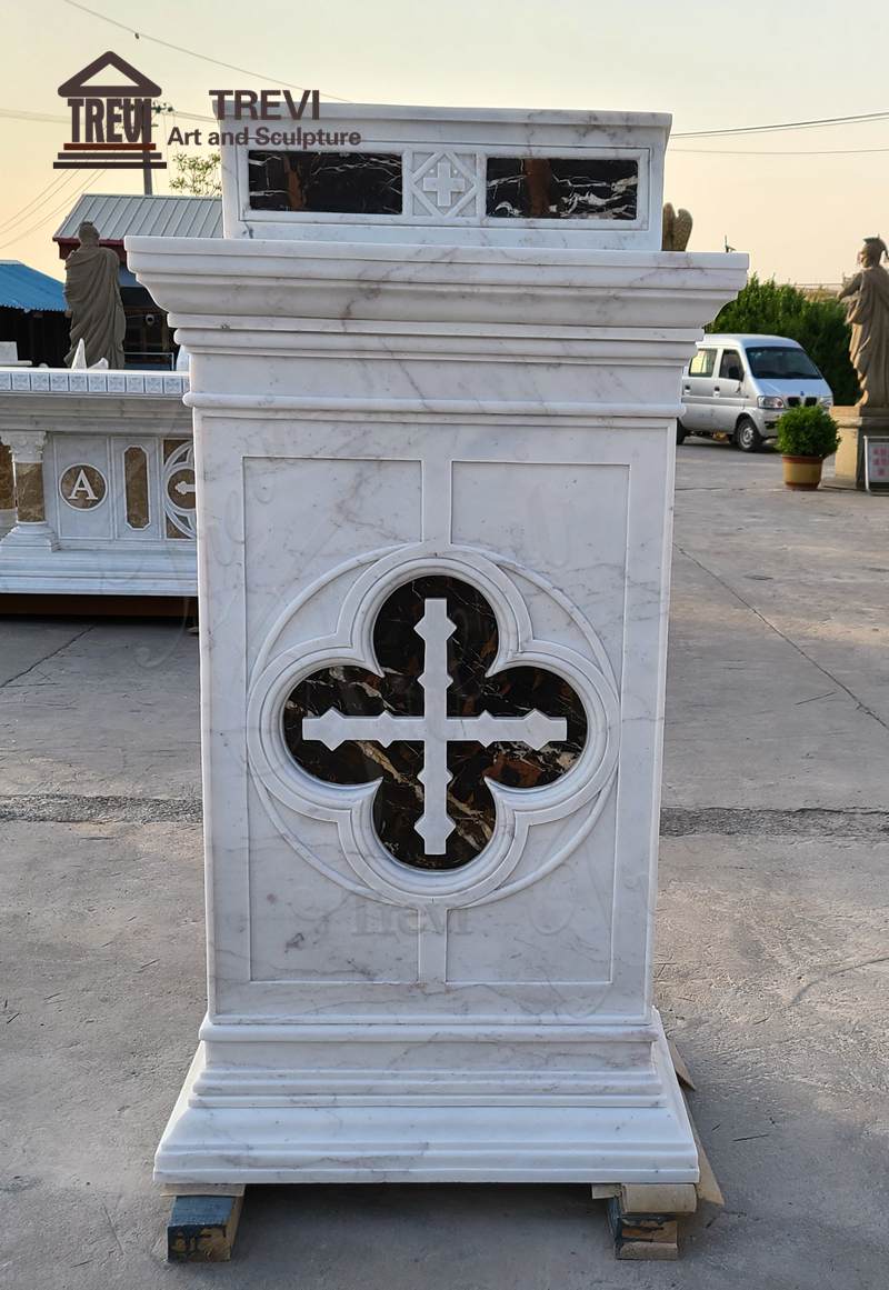 marble church podium-Trevi Sculpture