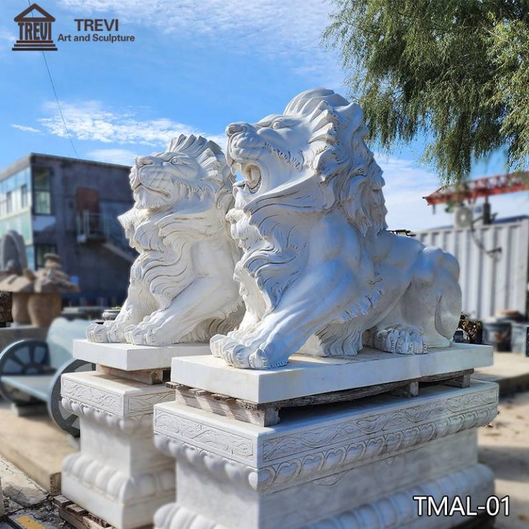 marble lion sculpture-Trevi Sculpture