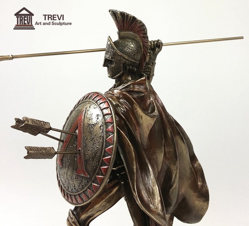 spartan warrior statue-01-Trevi Statue