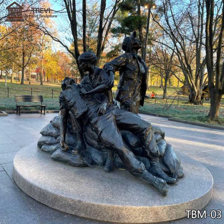 vietnam memorial bronze statue-Trevi Statue