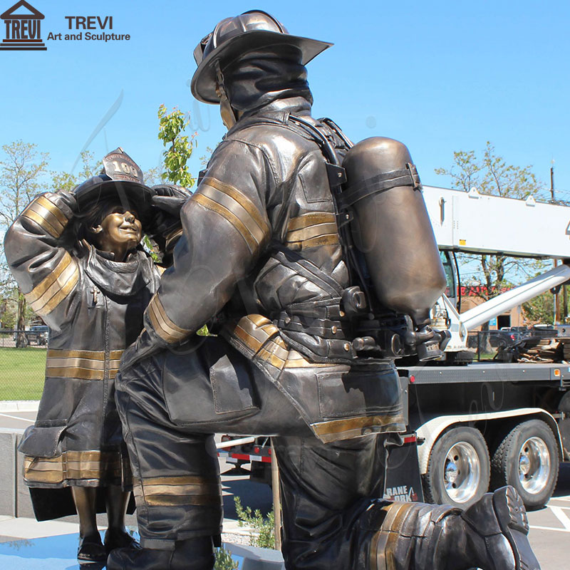 Bronze First Responders Statue Introduction
