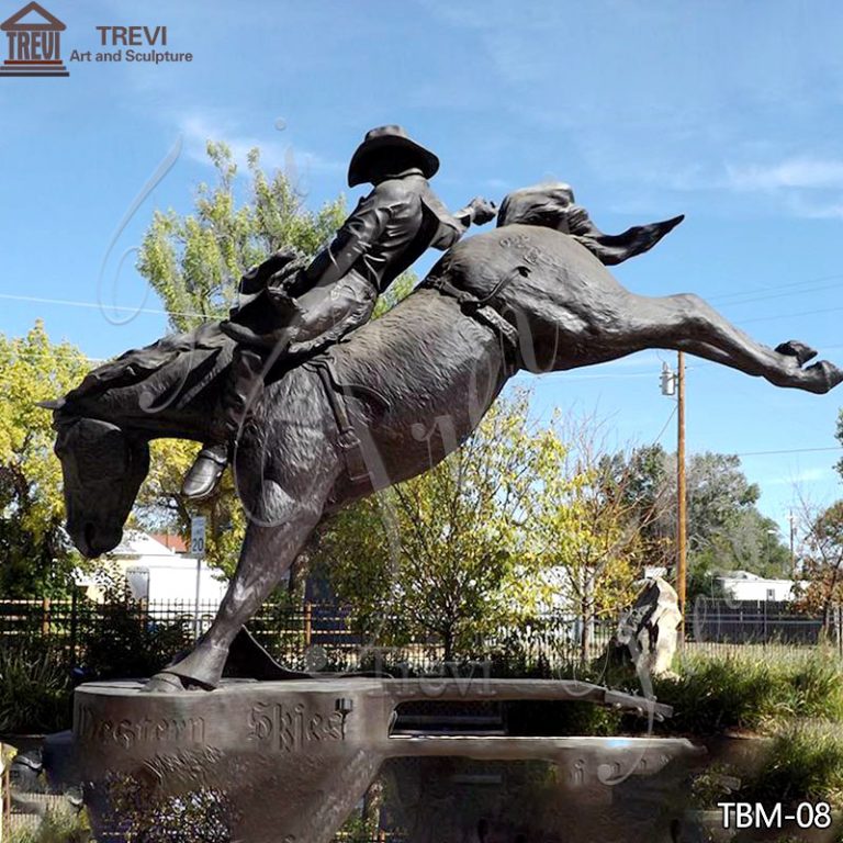 Custom Famous Chris Ledoux Bronze Sculptures