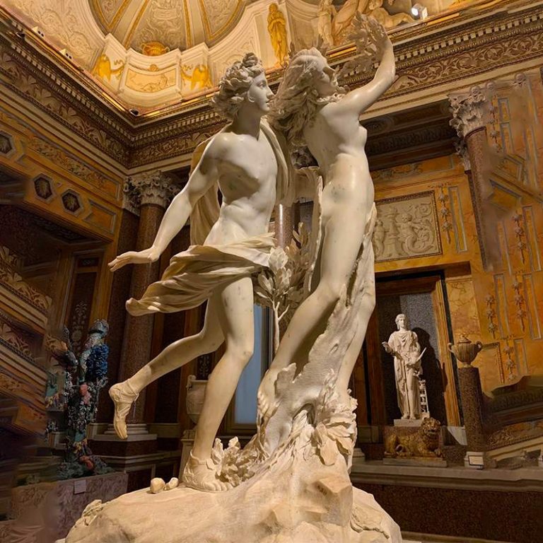 Apollo and Daphne Sculpture