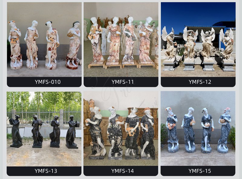 Four Seasons Marble Statues 1