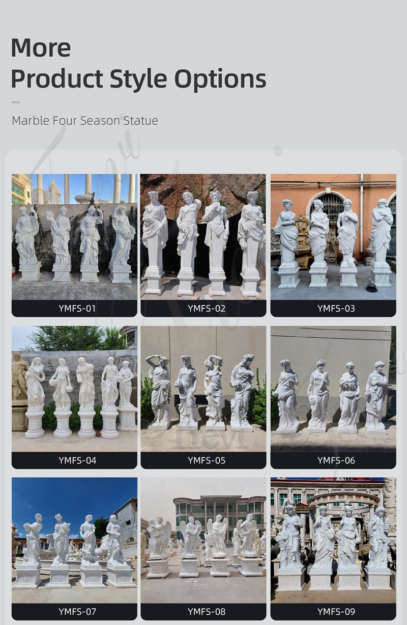 Four Seasons Marble Statues