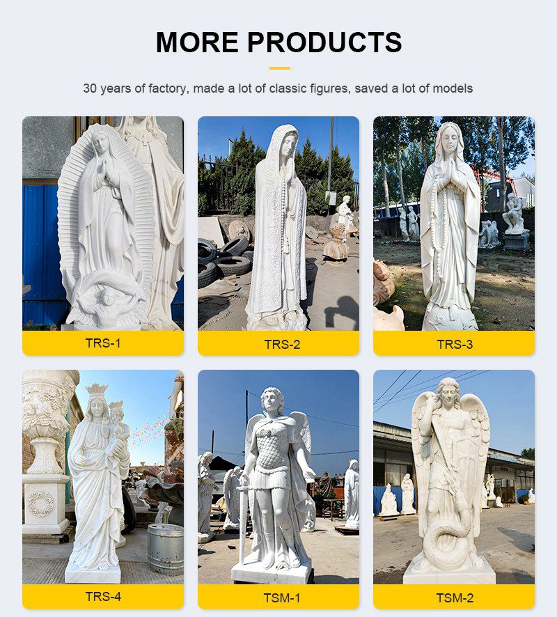 More Catholic Marble Sculptures
