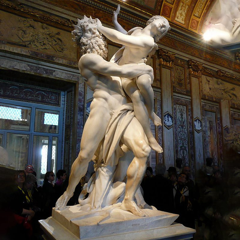 The Rape of Proserpina statue