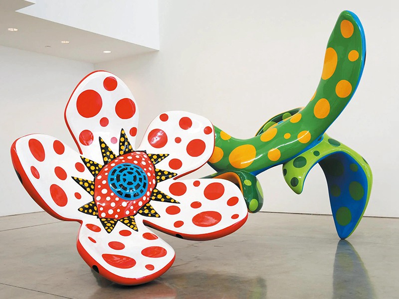 Yayoi Kusama – Flowers that speak all about my heart given to the sky