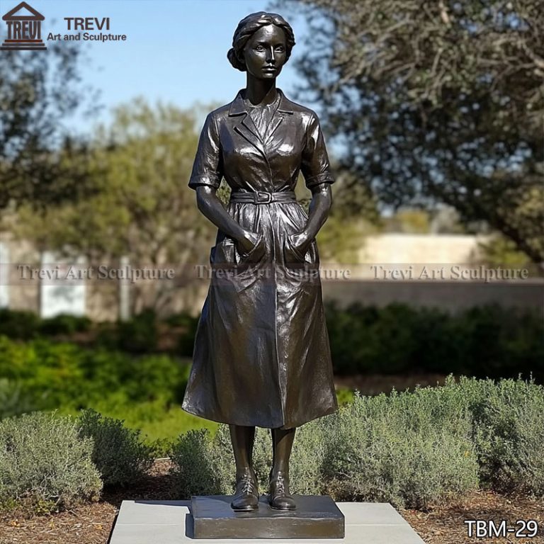 bronze nurse statue design a