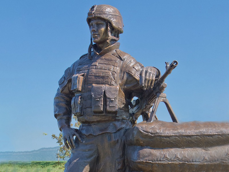 fallen soldier statue-01