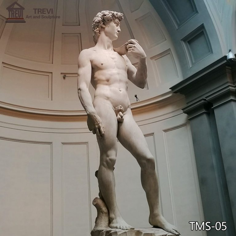 marble david statue