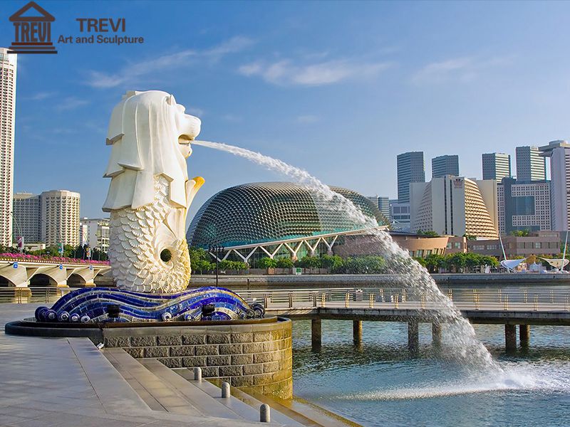 merlion fountain