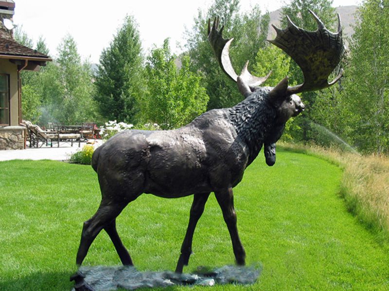 moose statue for sale