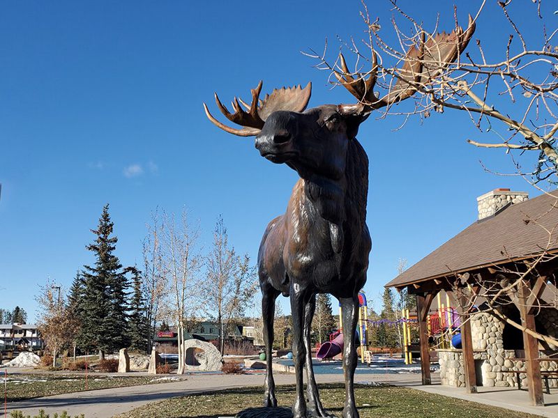 moose statue life size-01