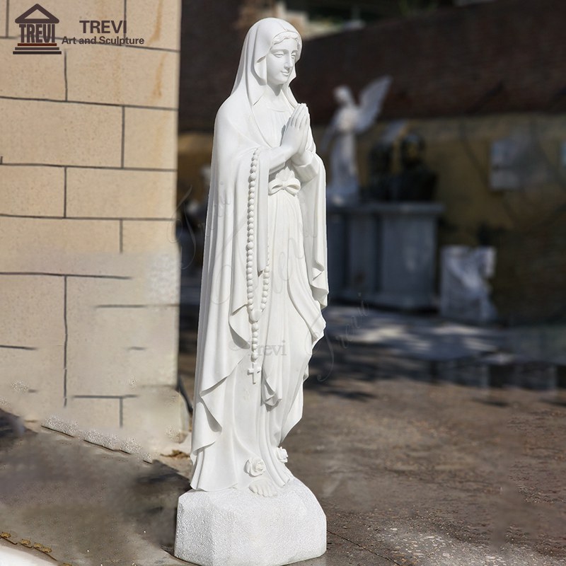 Marble Religious Our Lady Of Lourdes Garden Statue Marble Religious Our Lady Of Lourdes Garden Statue