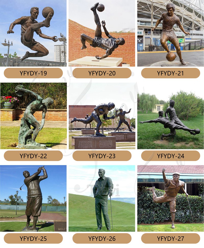 More Famous Bronze Statues: