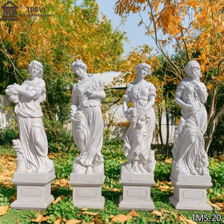 Marble Four Seasons Statues