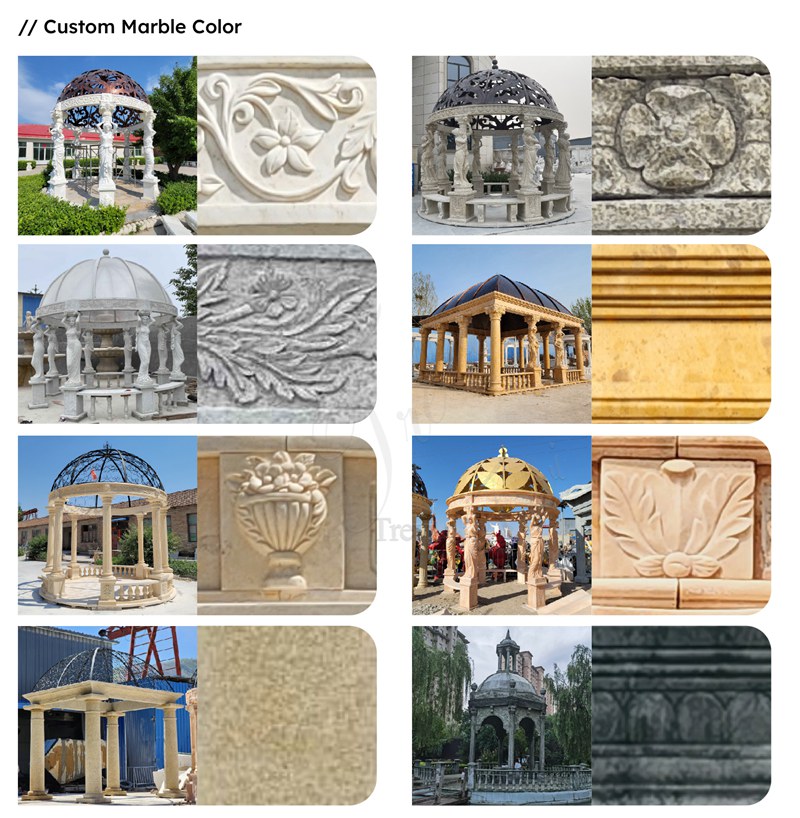 Professional Custom Marble Gazebo 2