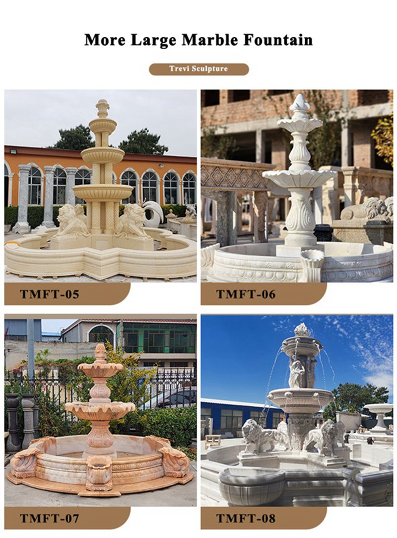 marble fountain