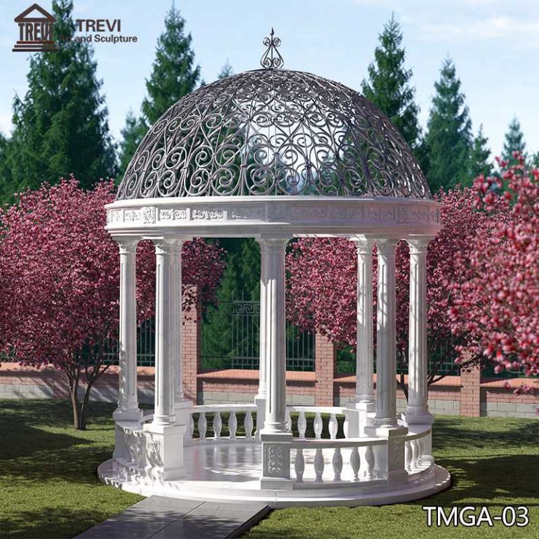 marble gazebo outdoor-01