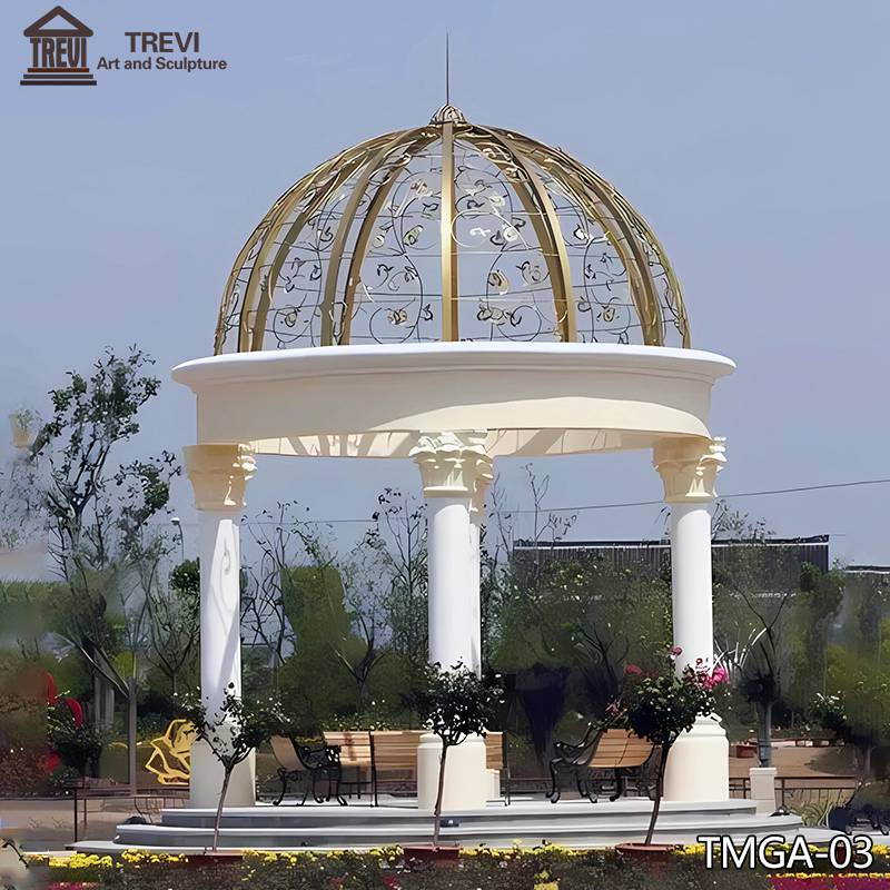 marble gazebo outdoor