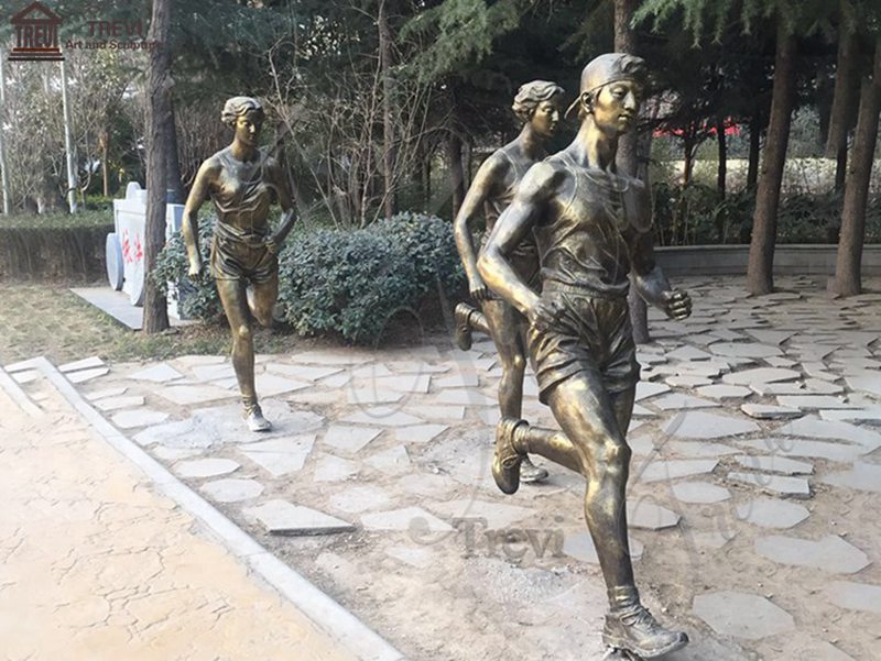 outdoor bronze statues