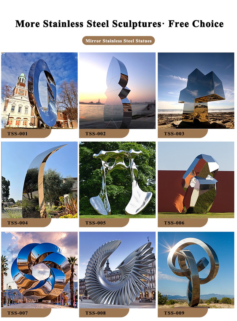 stainless steel sculpture