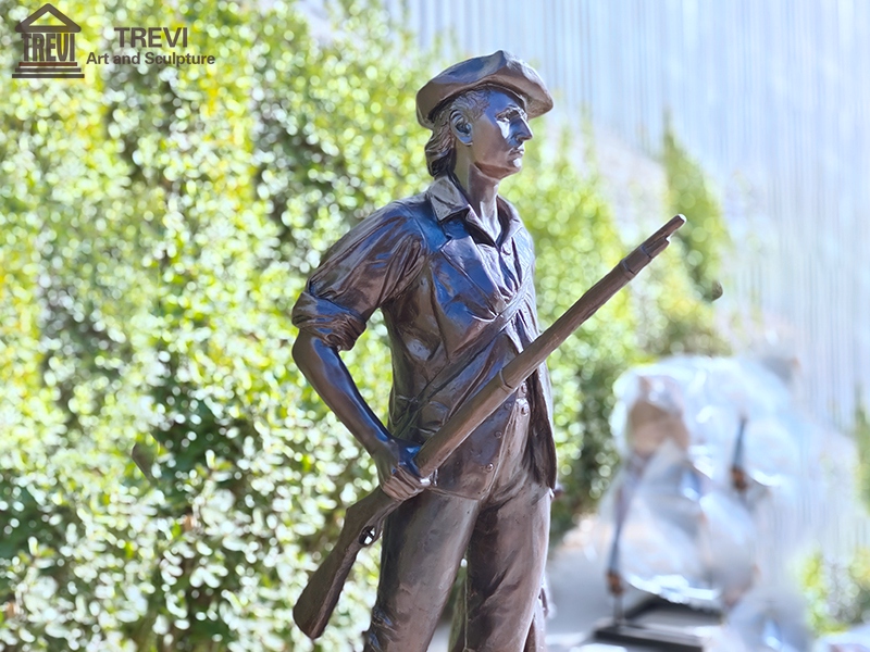 Militia Bronze Statue